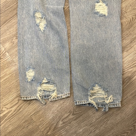Fashion Nova High Rise Distressed Jeans size 7 - Picture 10 of 10